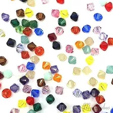 50 Pcs Swarovski 5328 6mm Crystal Xilion Bicone Beads