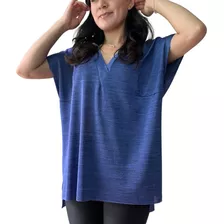 Blusa Para Mujer Casual Talla Extra Brillosa