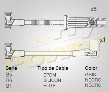 Cab Buja Sil Para Oldsmobile Cutlass Eurosport 3.1l 6c 1993 Foto 2