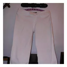 2 Pantalones Capri Blanco Y Negro