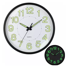 Reloj De Pared,30 Cm Grande Moderno Luminoso Reloj De Pared