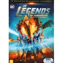 Box C/ 4 Disco Dc Legends Of Tomorrow 1ª Temporada Completa