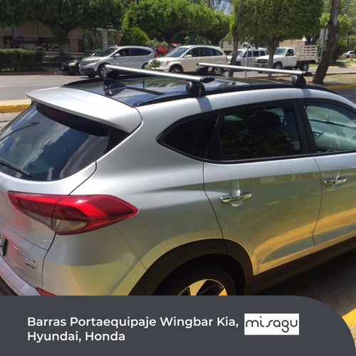 Barras Portaequipaje Wingbar Kia, Hyundai, Honda Foto 5