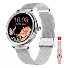 Reloj Inteligente Bluetooth Full-touch Para Mujer Impermeabl