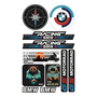 Gs Adventure Bmw Set De Stickers Con Resina Brillante S10