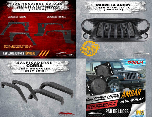 Estribos Acero Rock Slide Jeep Wrangle Jl 4 Puerta 2018-2024 Foto 9