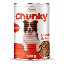 Lata Chunky Dog Estofado 400 Gr