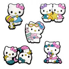 10 Imanes De Hello Kitty Sanrio Para Refrigerador 3 Cm