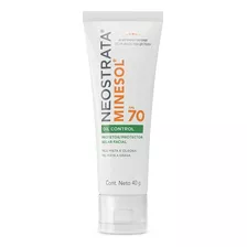 Protetor Solar Neostrata Minesol Fps 70 Oil Control Em Gel Creme 2 Kits De 40 G