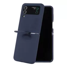 Funda Protector Silicona Anillo Para Samsung Galaxy Flip 4