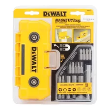 Juego De Puntas Dewalt Dwmtc15 15 Piezas Con Caja Magnetica