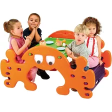 Mesa De Picnic Infantil Feber Balancin Con Bancos Niños / As