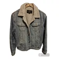 Campera Jean Con Corderito