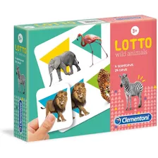 Juego De Mesa Lotto Animales Salvajes