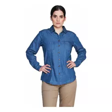 Blusa Mujer Camisa Jeans 100%algodón Casual Formal Ejecutiva