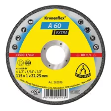 Disco De Corte Metal Abrasivo A60ex 4-1/2'' X 1 Mm Klingspor