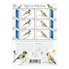 2019 Europa- Aves Nacionales- Países Bajos (hoja Bloque)mint