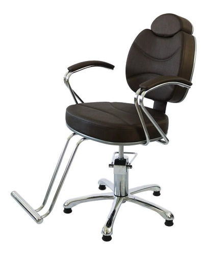 Poltrona Cadeira Reclinável Para Barbeiro - BM Móveis - Para Salão de Beleza