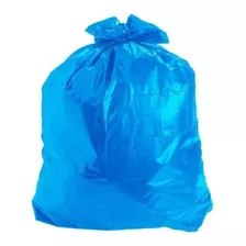 120 Sacos Lixo Azul 30 Litros Rolo Picotado Extra Resistente