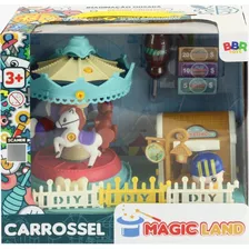 Carrossel Brinquedo Infantil Boneco Menino + Acessórios Bbr