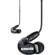 Auriculares Sound Isolating Shure Se215 In Ear Se215dy+uni Color Negro