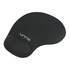 Mouse Pad Con Gel Para Muñeca Comoda Antideslizante 23x19cm Color Negro