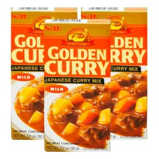 Salsa Golden Curry Mild S&b 92 Ml. X3