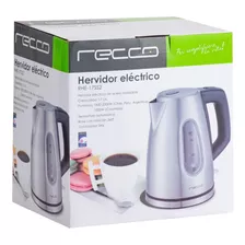 Hervidor Electrico Recco De 1.7 Lt Cromado Nuevo Garantía