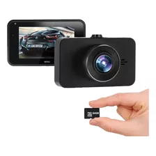 Camara Auto Dc6 Frontal Full Hd1296p 170° Max128gb Compa Pro