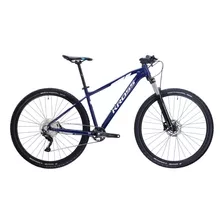 Bicicleta Mountain Bike Kross Level 4.0 Color Azul Tamaño Del Cuadro S