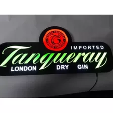 Luminoso Letreiro Bar Adega Led Tanqueray London Dry Gin Com