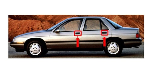 87-96 Chevrolet Corsica Manijas Exteriores Izquierda Derecha Foto 4