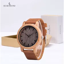 Reloj De Madera Grabado Personalizado Bobo Bird A18