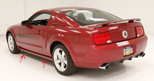 Mustang Body Kit Estribos Gt Lateral 2005 Al 2014 Originales Foto 3