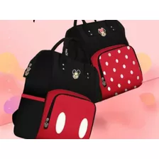 Mochila Maternidade Disney Miney Ou Mickey