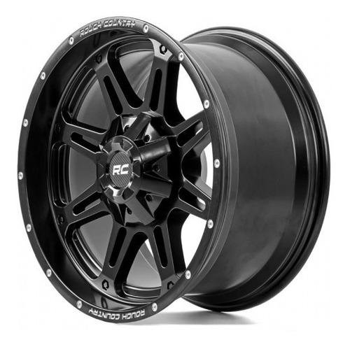 Rin Rough Country One-piece Series 94 Wheel, 20x10 (8x170) Foto 3