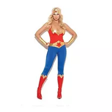 Disfraz De Rol Adulto De Super Star Hero Para Mujer
