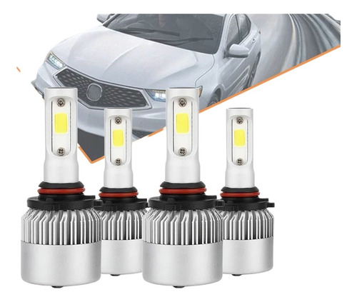 9005 H11 Kit De Focos Led Para Acura Luz Alta Y Baja 8000lm