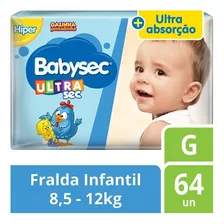 Fralda Infantil Ultrasec Galinha Pintadinha Babysec Gênero Sem Gênero Tamanho G