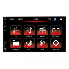 Central Multimídia Mp12 Touch 2 Din Bluetooth Diagrama