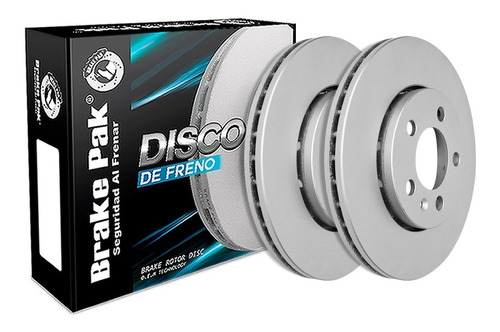 Foto de Disco De Freno Brakepak Seat Leon 1.6 Diesel - Precio X Par