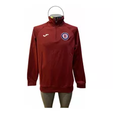 Sudadera Ligera Original Joma Cruz Azul Maquina Celeste Vino