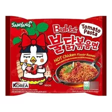 Ramen Coreano Tomato Pasta 140g Hot Chicken Buldak Samyang