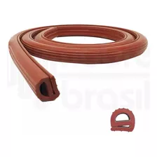 Borracha Perfil Silicone Porta De Forno Turbo Venâncio 4mts