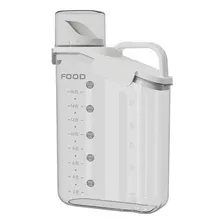 Pote Hermético C/ Dispenser Alim Coz Lava 2,8l Cor Branco