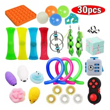 30 Unids/pack Fidget Sensorial Juguetes Alivio Del Estrés