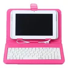 Funda Con Teclado Para Tableta De 10 Pulgadas Universal 