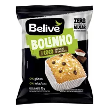 Muffin Coco Gotas Chocolate S/ Glúten S/ Açúcar - Belive 40g