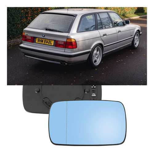 Luna Espejo Azul Der Compatible Bmw Sw Serie5 E34 1992-1995 Foto 2