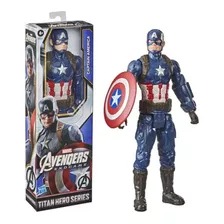Boneco Marvel Avengers Capitao America Titan Hero Hasbro